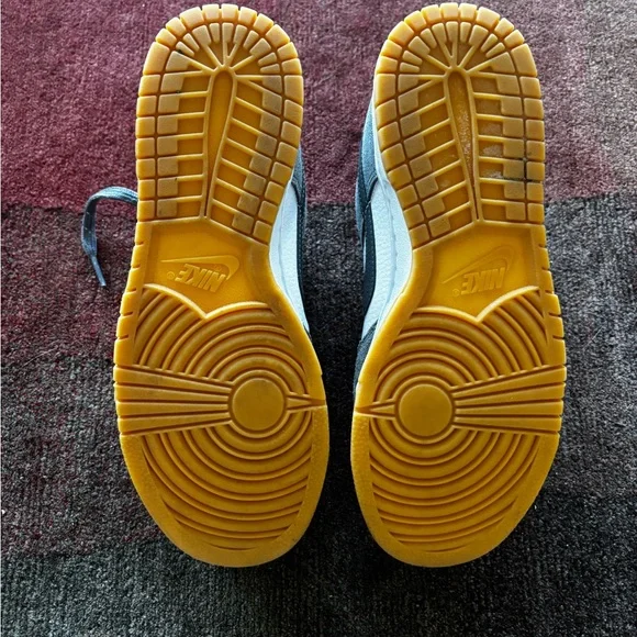 New - Nike Dunk Low Smoke Grey Gum Sole Sneakers - Sz 6.5 - Picture 4 of 7